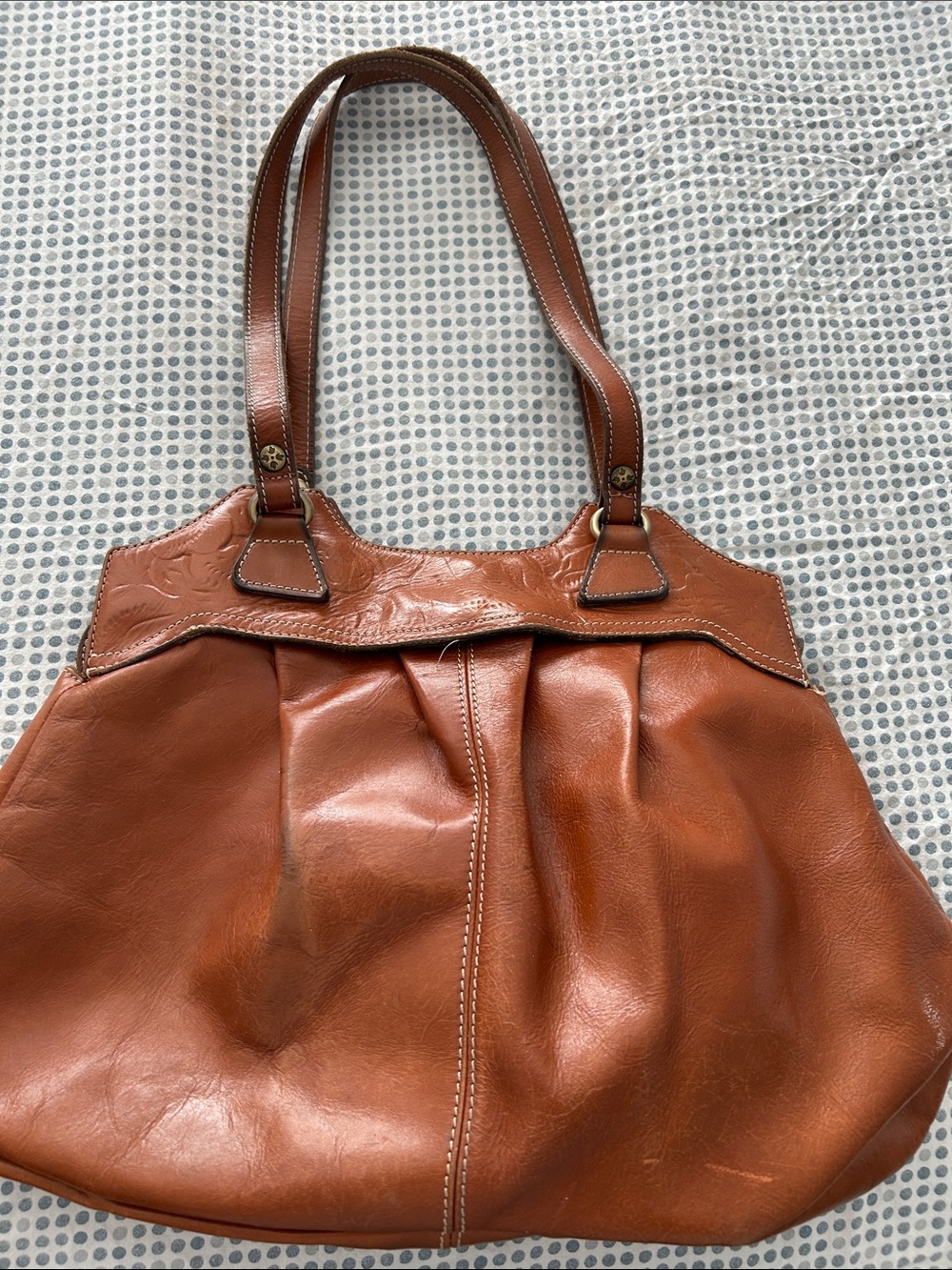 Patricia Nash Napoli leather bag.
